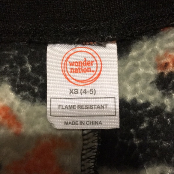 Wonder Nation little boys 2pc pajama set sz XS 4-5 - Picture 4 of 6